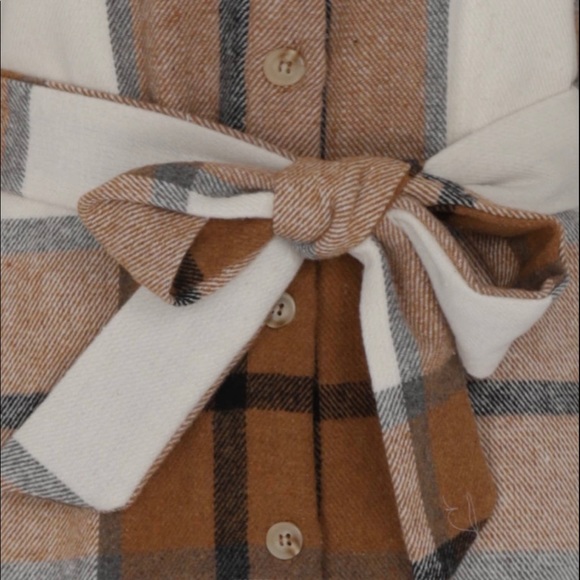 NWT! STUNNING Boutique Plaid Dress/ Jacket! 🌸 - Picture 9 of 9